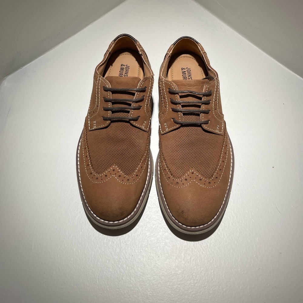 Johnston & Murphy Kids - Holden Wing Tip